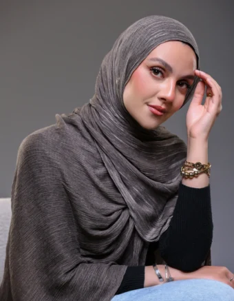 Ruffled Hijab – Rich Brown