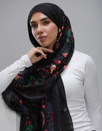 Printed modal scarf – soft and light for everyday wear
