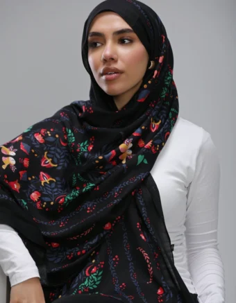 Printed modal scarf – soft and light for everyday wear