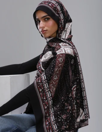 Printed modal scarf – soft and light for everyday wear